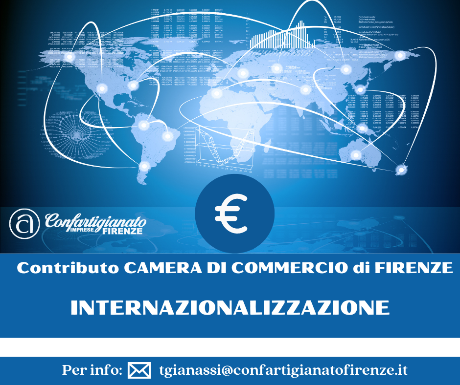 CCIAA FIRENZE  – Intervento a sostegno dell’internazionalizzazione