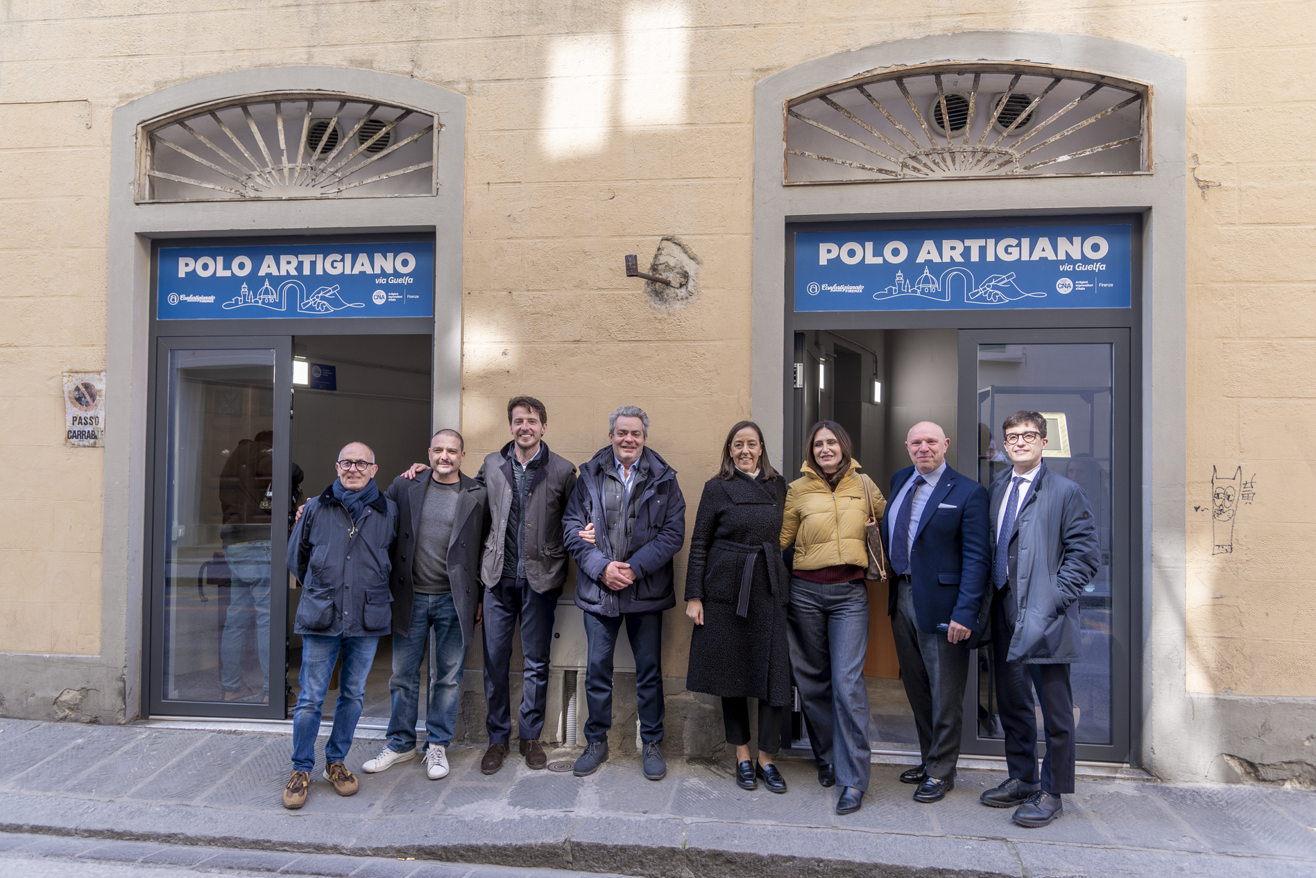 POLO ARTIGIANO DI VIA GUELFA. ASSEGNATI GLI SPAZI